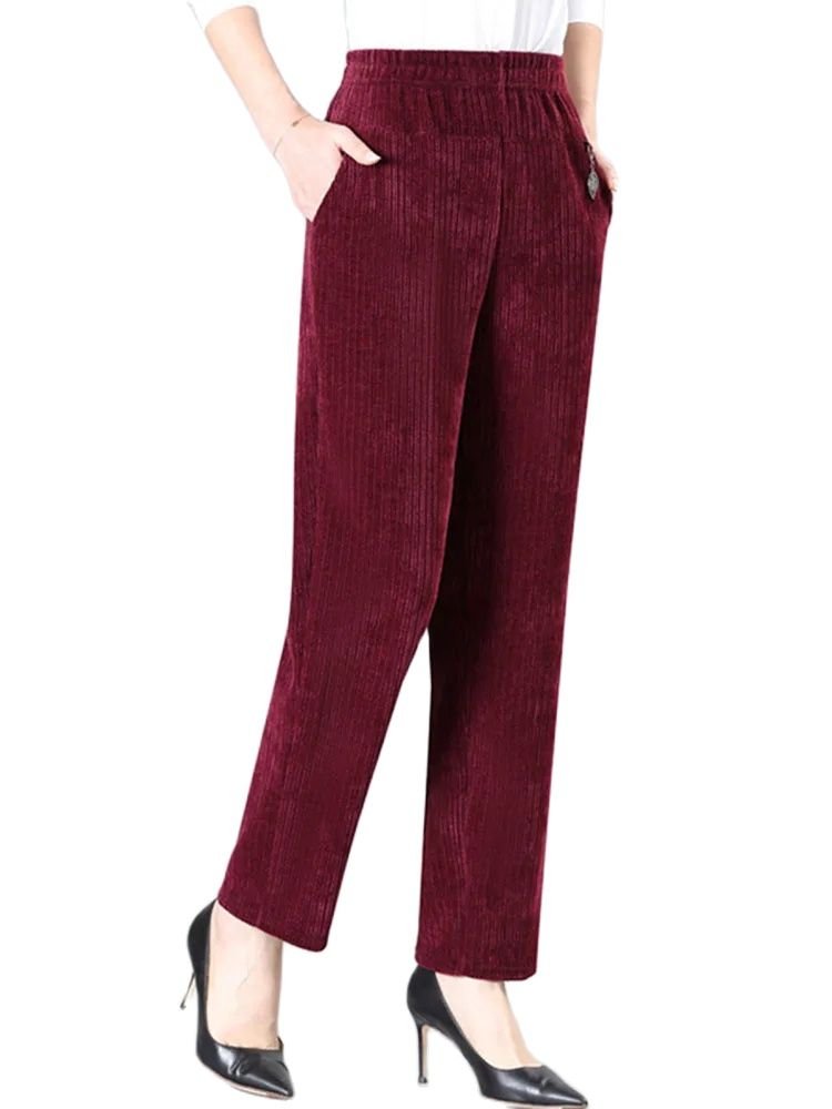 Oversize XL-8XL Corduroy Pants - Corduroy Pant Warm review and price