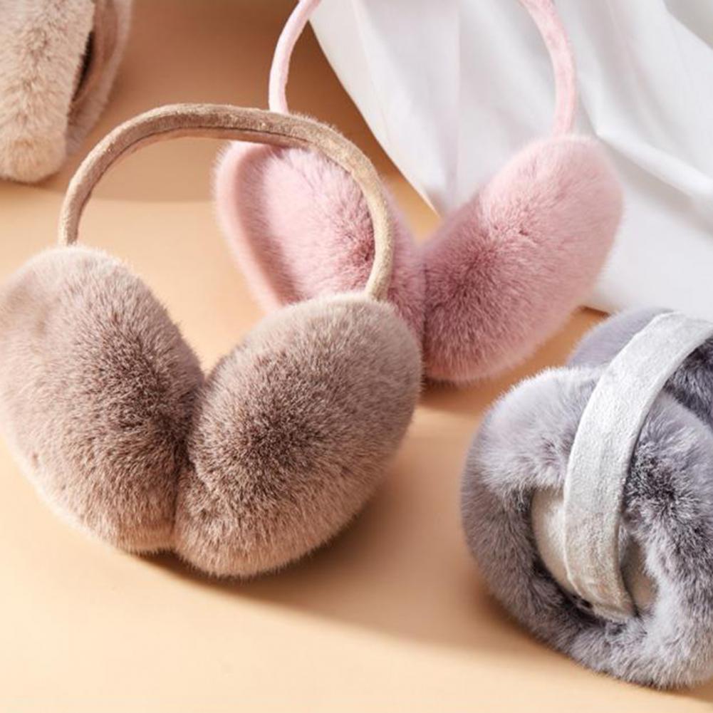 Women Winter Earmuffs Plush Ea - Earmuffs Foldable review and price