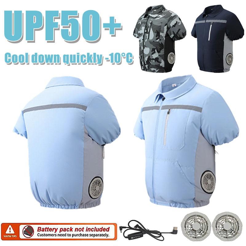 Summer Cooling Short Sleeve Ai - Down Jacket Packable review and price