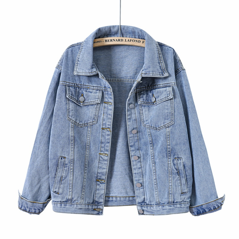 Solid Short Women's Denim Coat - Down Jacket Packable review and price